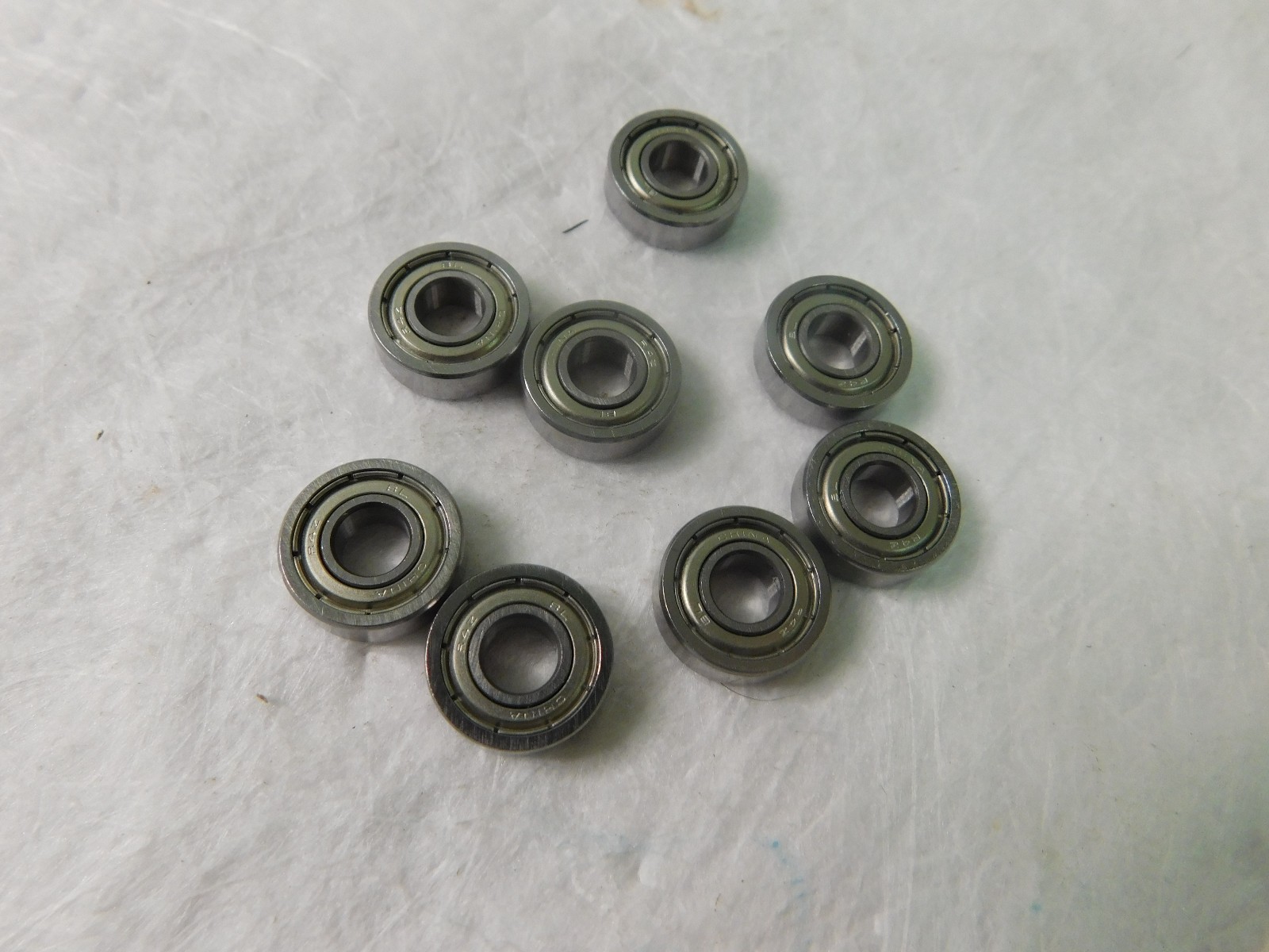 Value Collection Radial Ball Bearing 9/32" Wide x 3/4" OD Qty. 8 #R4A