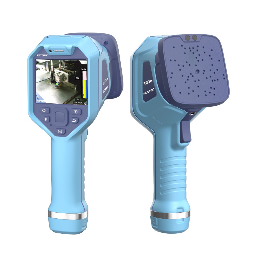 FOTRIC TD2e Acoustic Imager Camera 2–100kHz 64 MEMS For Partial Discharge Survey