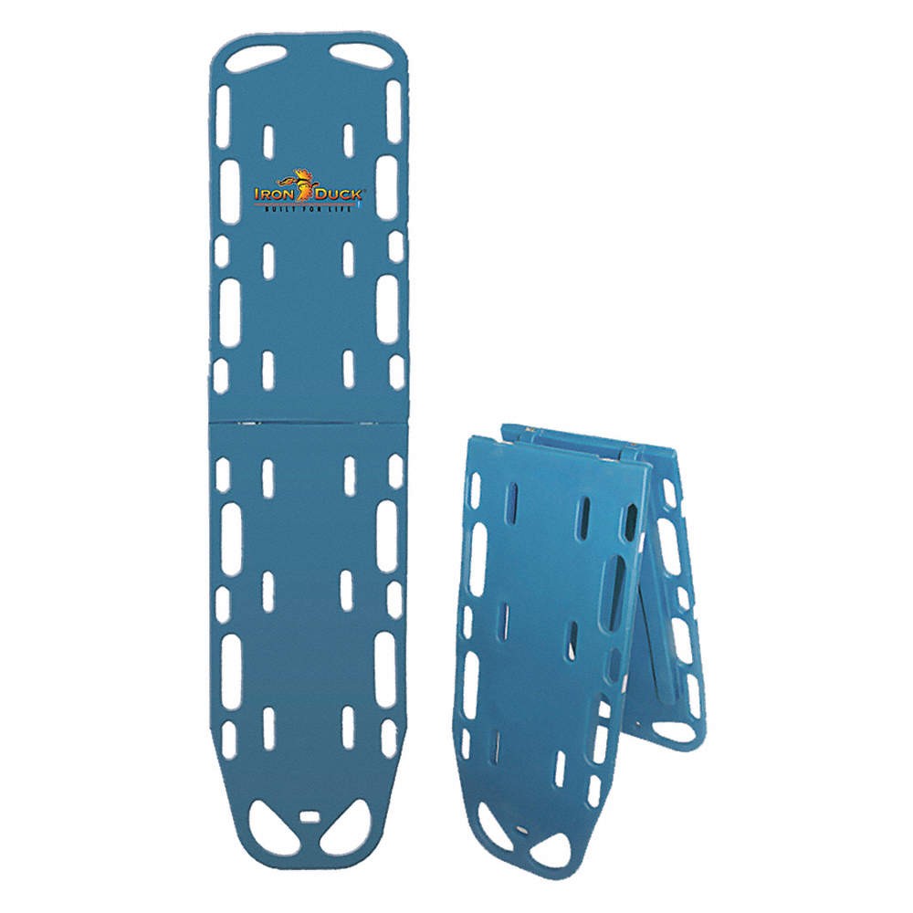 IRON DUCK 35940-BL Folding Backboard,500 lb,Blue,72″ L 52WU22