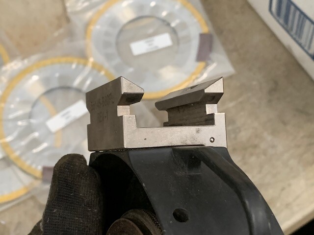Class II Web Slitting Blade Cartridge w/5 Class II Shear Blade Dished D-2 128401