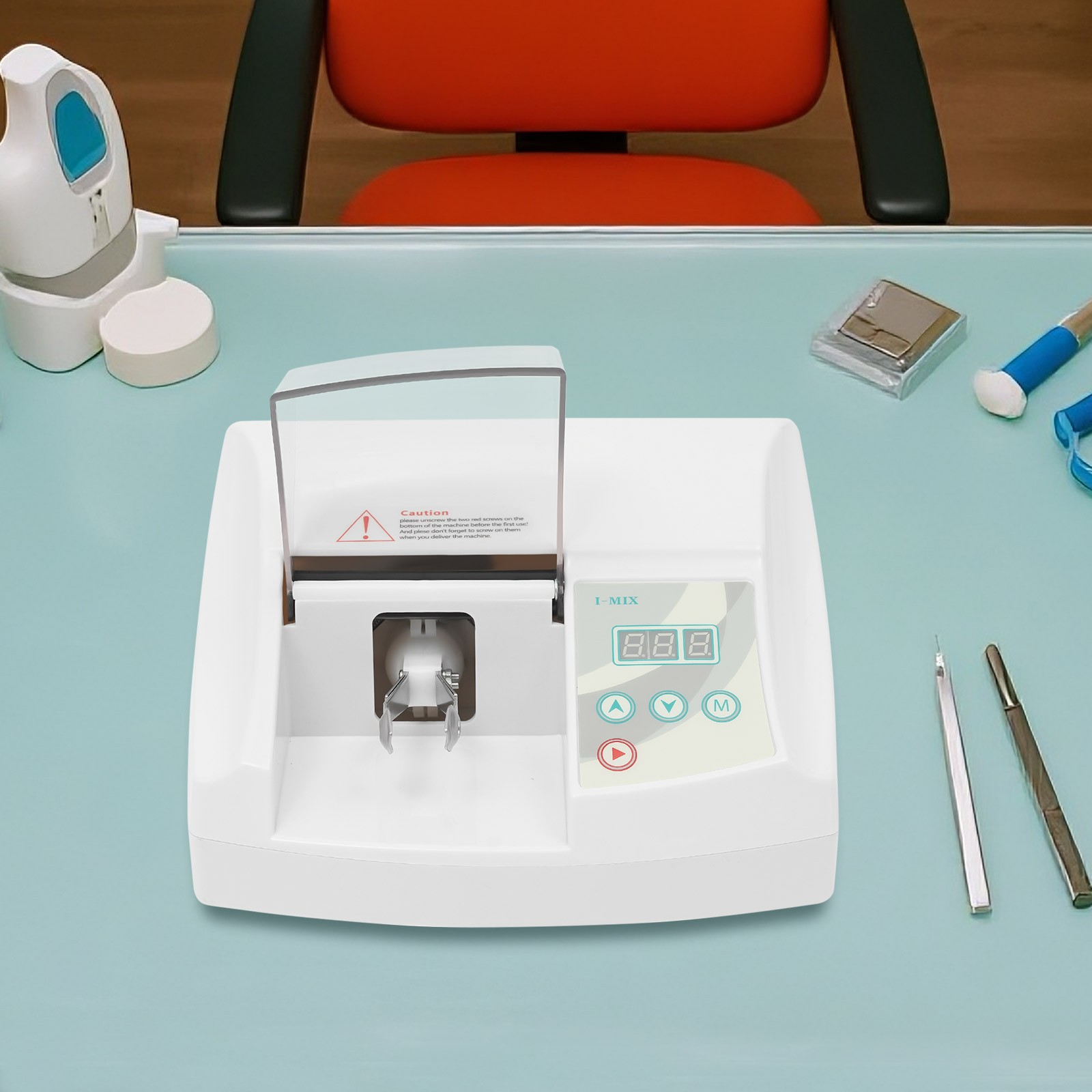 Low Noise 65db Intelligent Adjustable Speed Mode Dental Amalgamator Machine