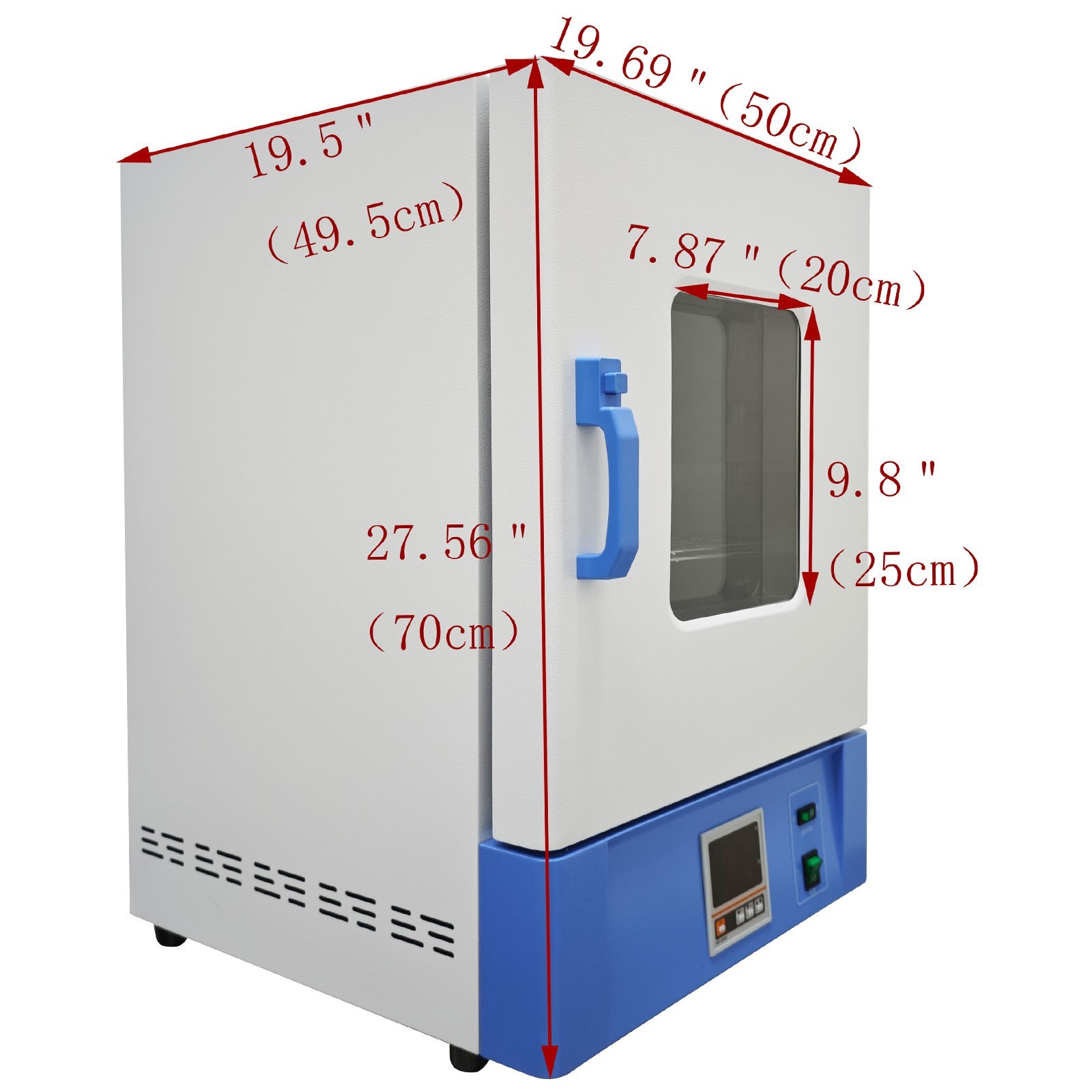 110V 40L Electrothermal Lab Incubator Drying Heat Treatment Oven 41-104°F