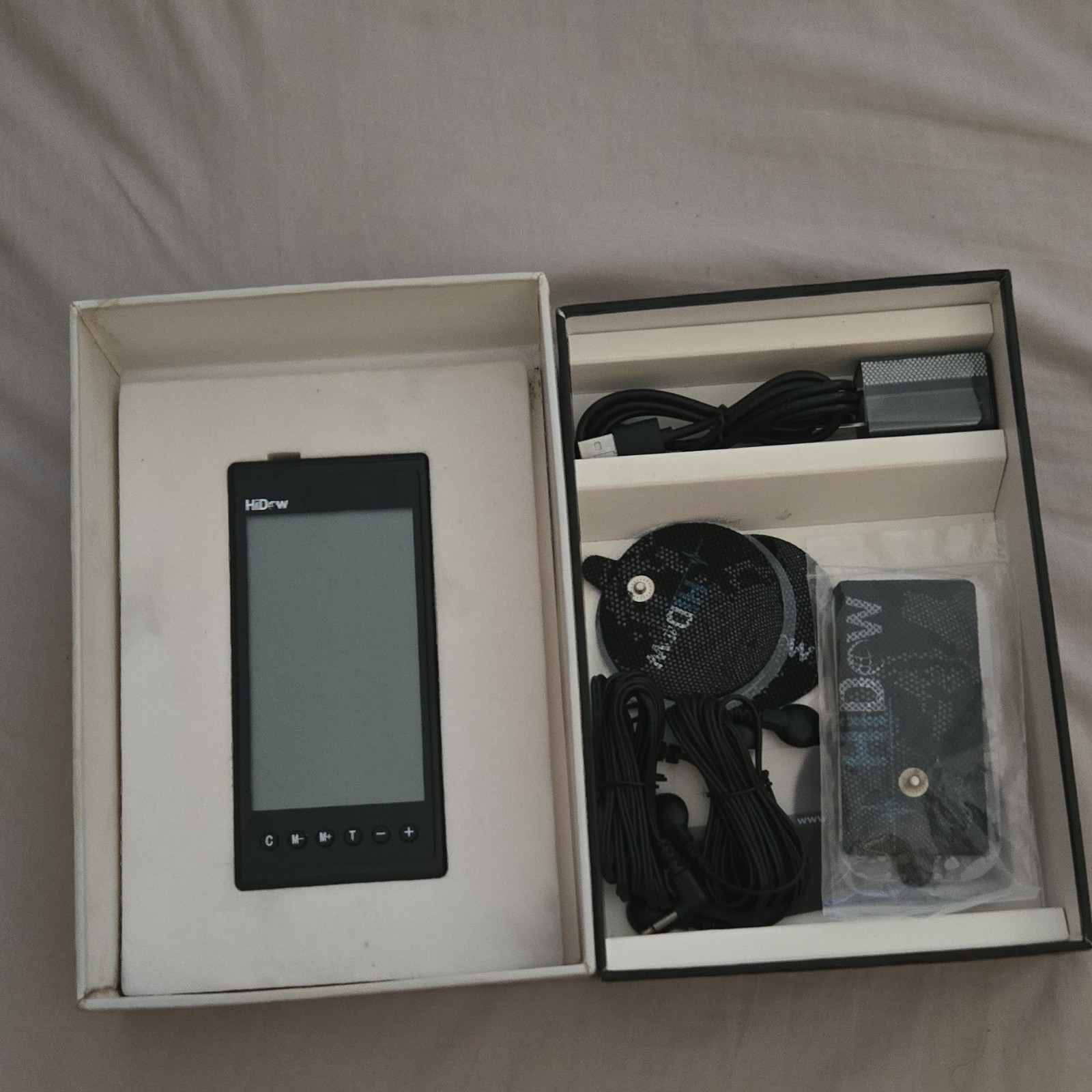 HiDow XPDS 4|24 TENS/EMS Unit for Pain Relief, 4-Channel Handheld