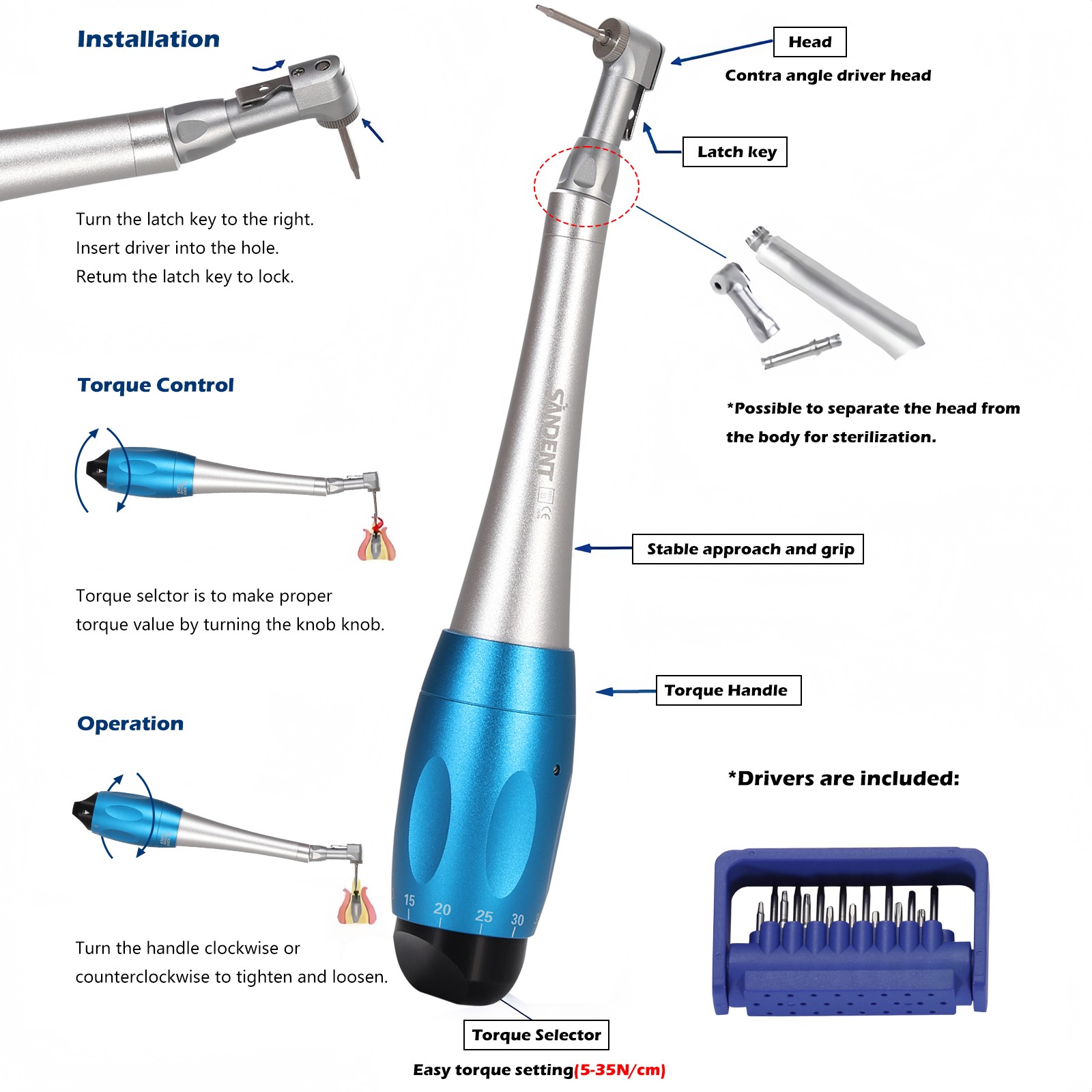 NSK PANA Dental MAX estilo Botón pieza de mano alta veloc High Speed Handpiece