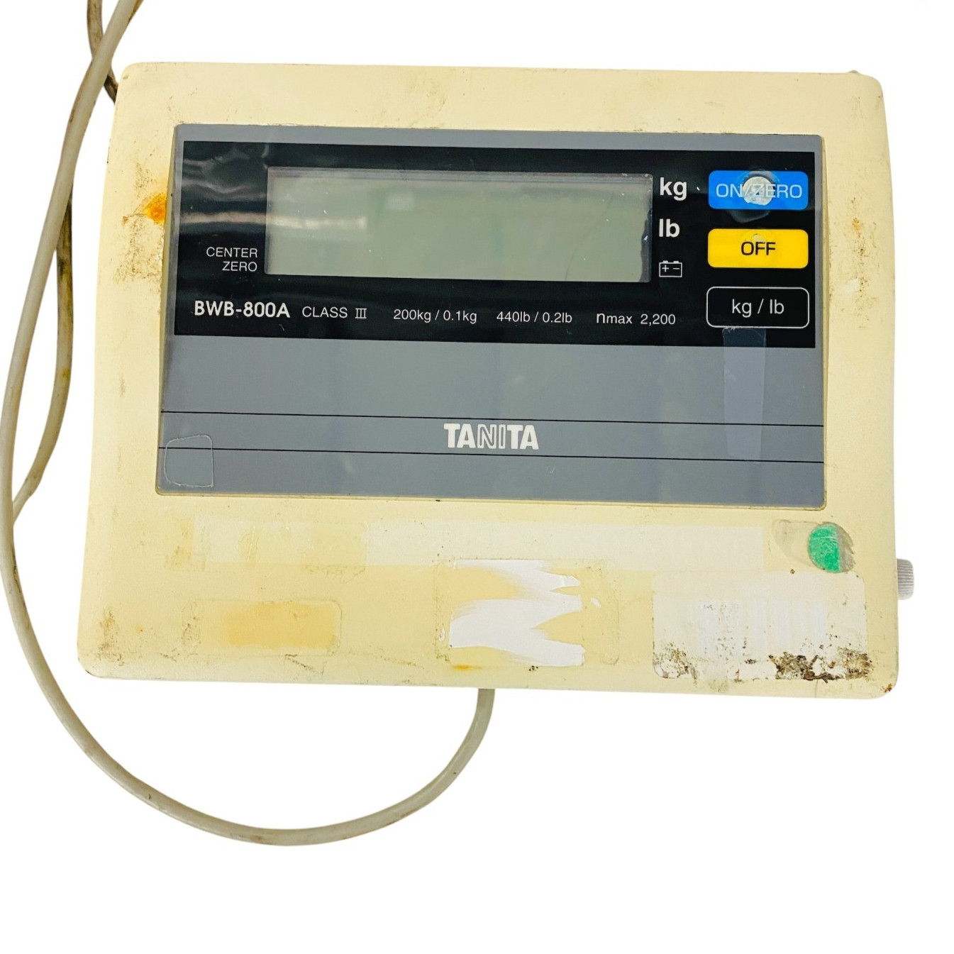 Tanita Medical Digital Scale BWB-800A Class III 440lb /0.2lb Load Cell DC 9V