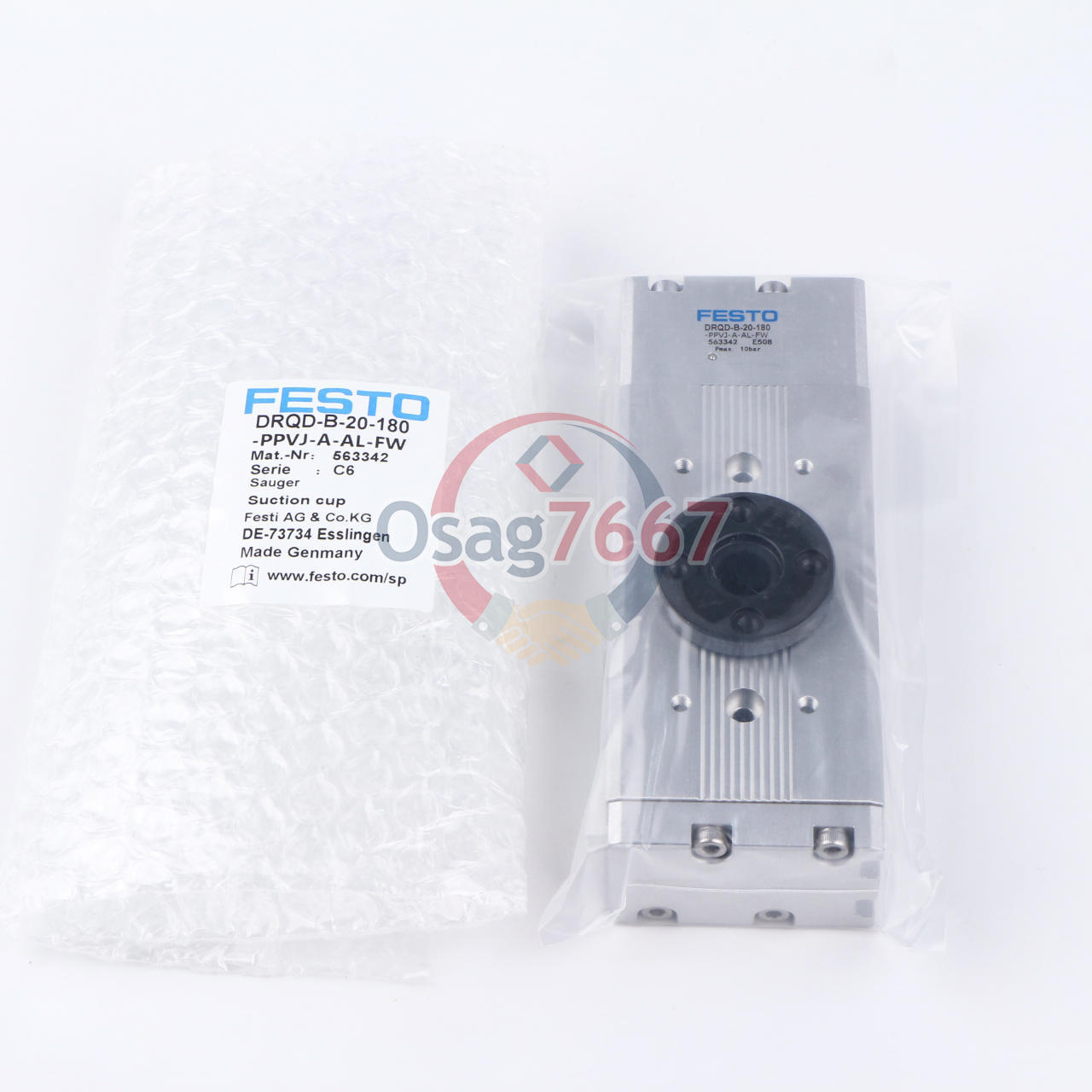1PCS NEW FESTO DRQD-B-20-180-PPVJ-A-AL-FW 563342