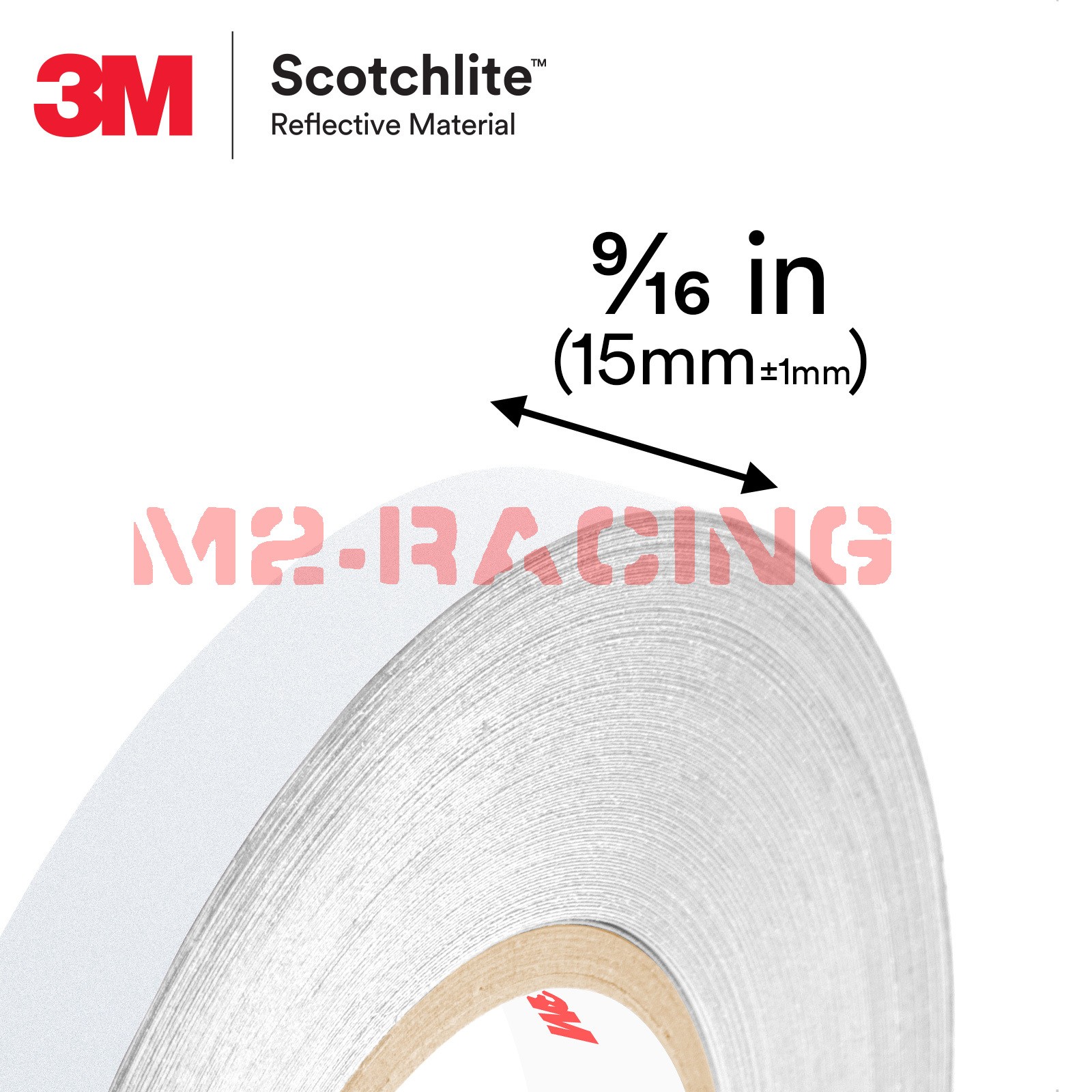 3M Reflective Safety Self-Adhesive DIY Striping Tape Sticker Decal 150FT / Roll