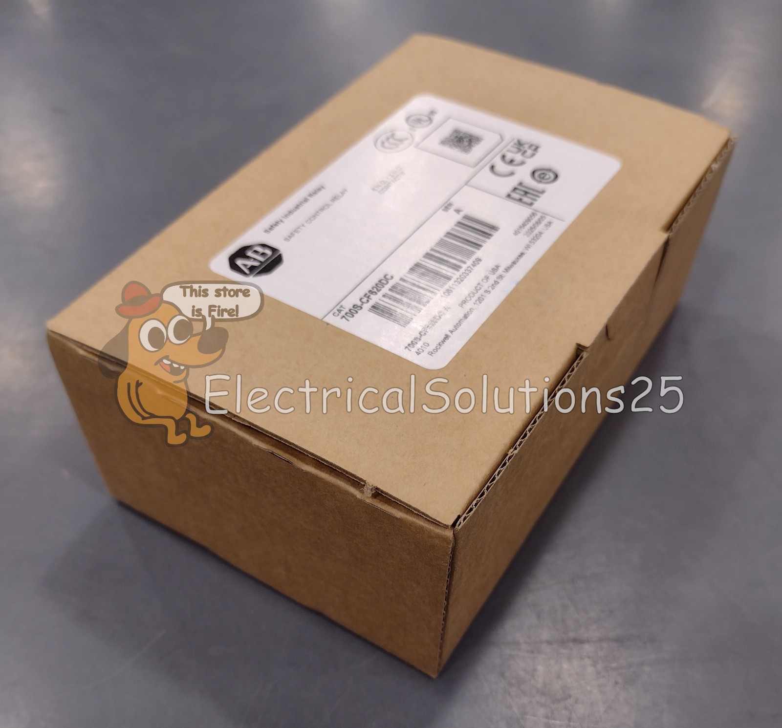 New Allen-Bradley 700S-CF620DC 8-Pole Safety Control Relay – Free Shipping