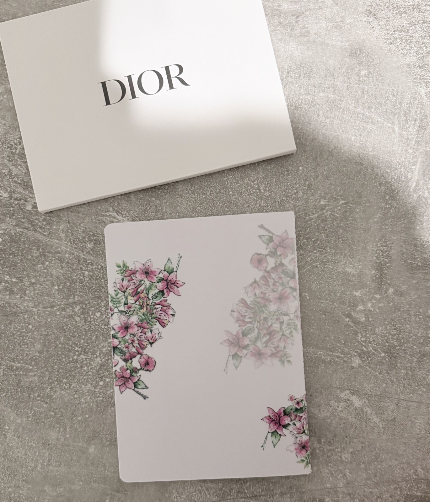 Christian Dior Carnet Floral Notebook Journal New