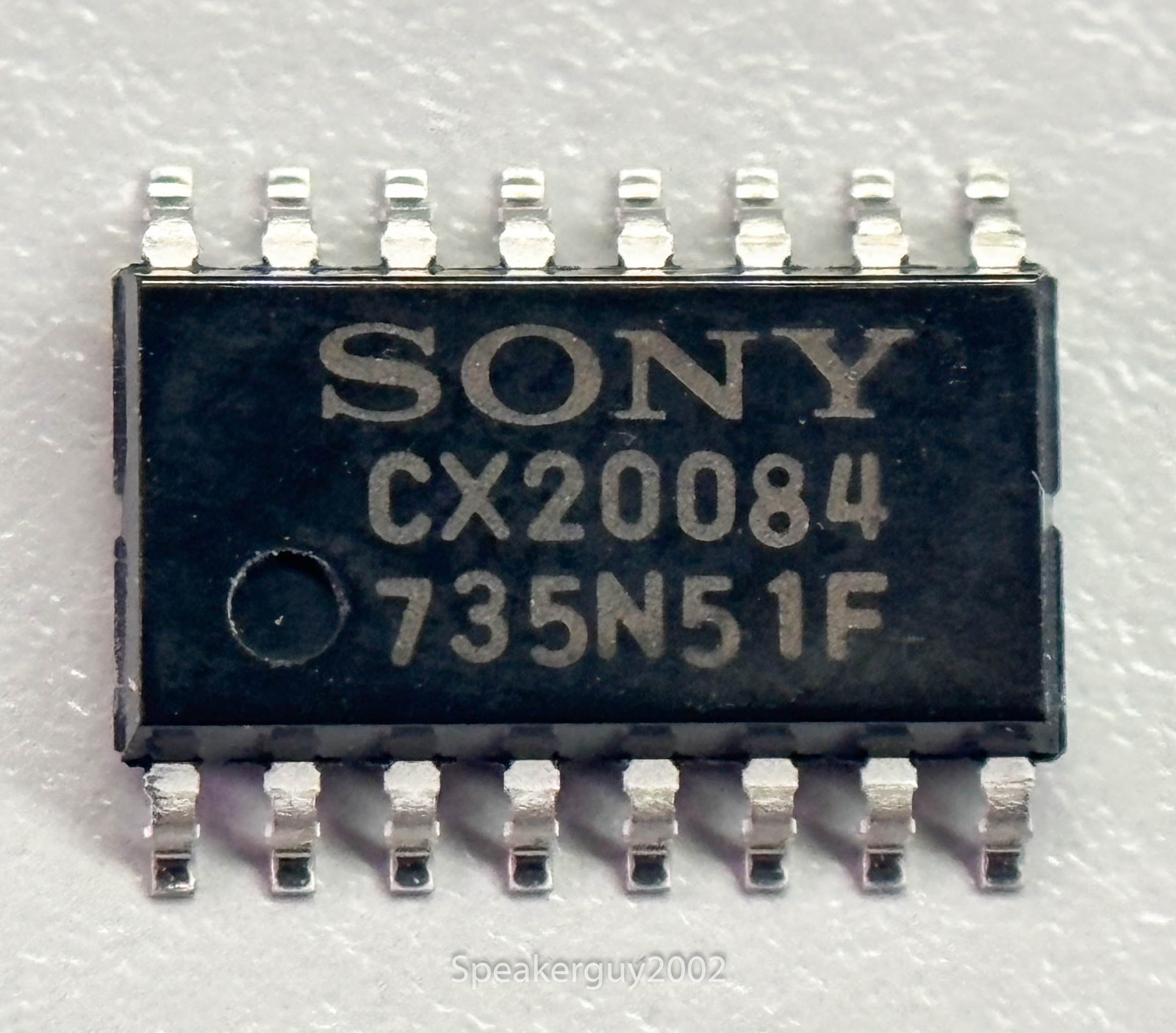 Sony CX20084 Surface Mount Integrated Circuit – IC