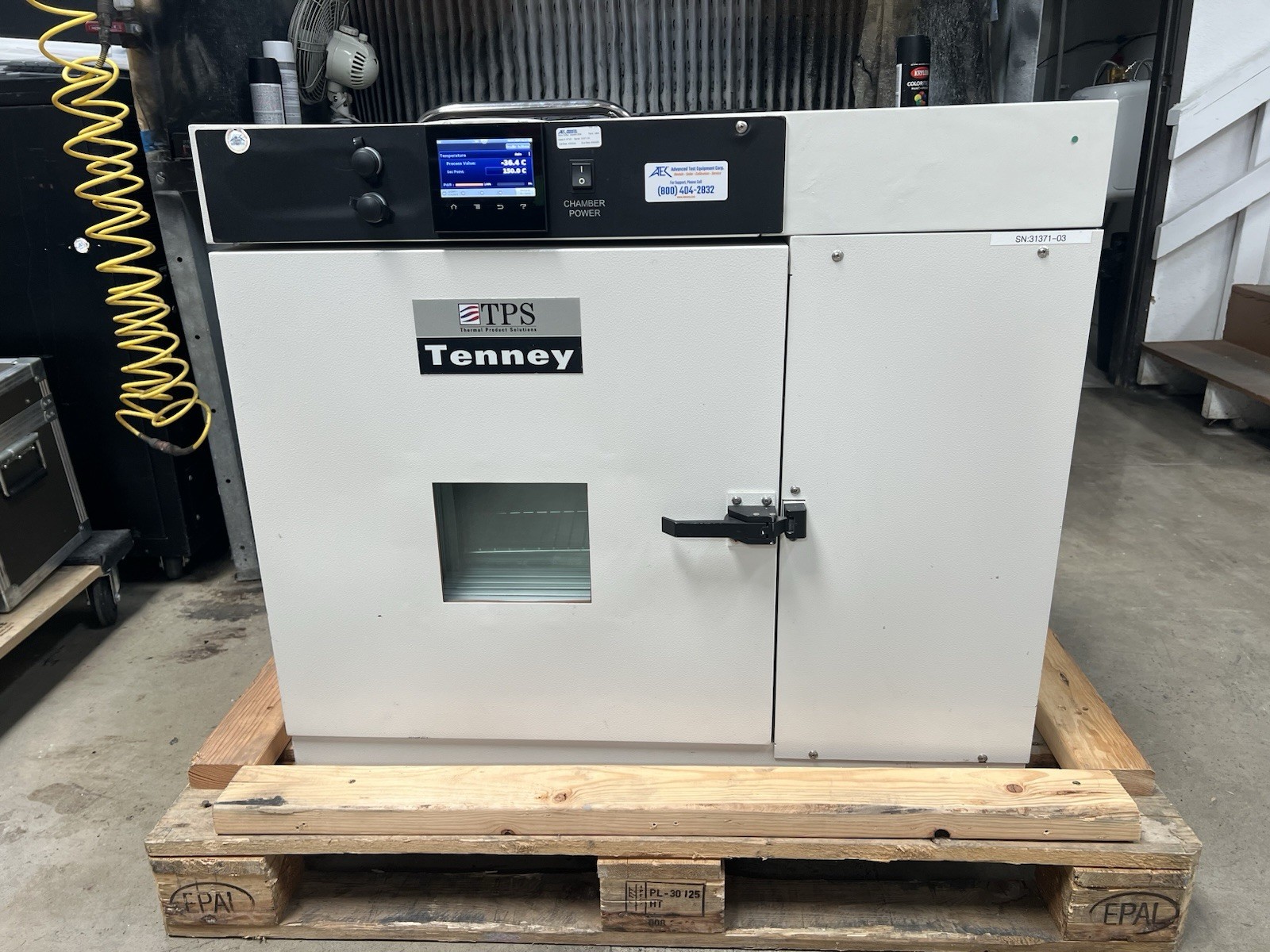 Tenney Jr -75° to 200°C Thermal Chamber 16Wx11Dx12H” ***Watlow F4T Controller***