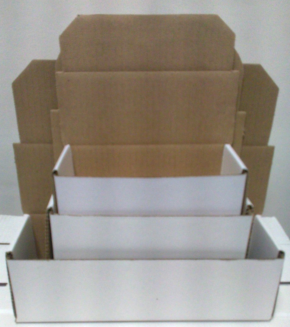 8x6x4 White Corrugated Shipping Mailer Packing Box Boxes 8″ x 6″ x 4″ 50/bundle