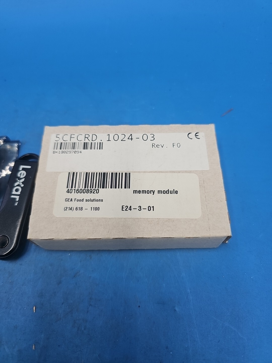 New B&R Automation 5CFCRD.1024-06 Swissbit Compact Flash Memory Card Module Unit