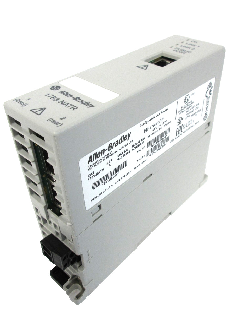 Allen-Bradley 1783-NATR Ser. A Configurable NAT Router EtherNet/IP Mfd 2018