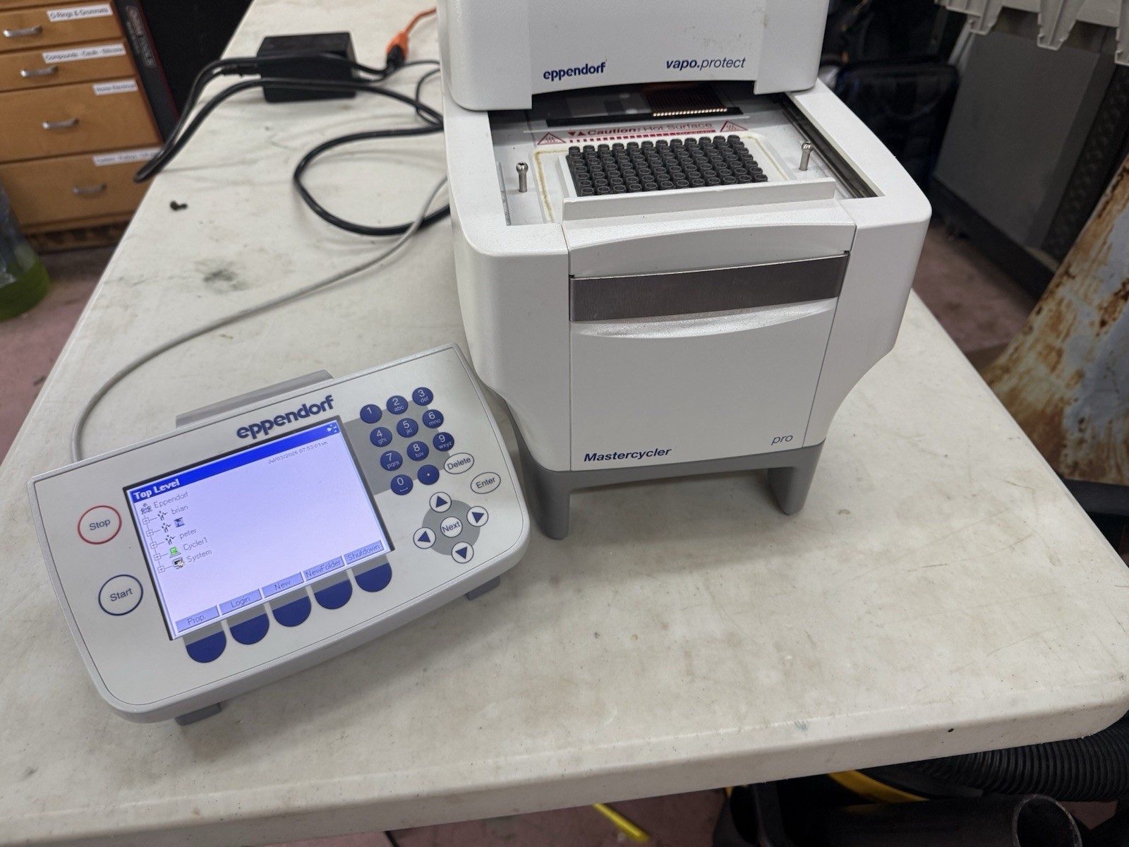 Eppendorf Mastercycler Pro 6321 Thermal Cycler PCR System Vapo.Protect