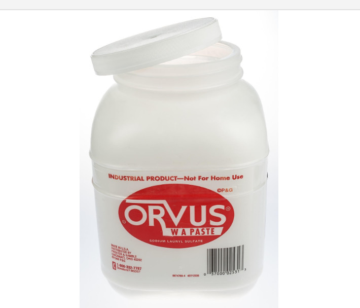 Orvus W.A. Paste Surfactant Cleaner – 7.5 lb Tub (120 oz) – Free Shipping