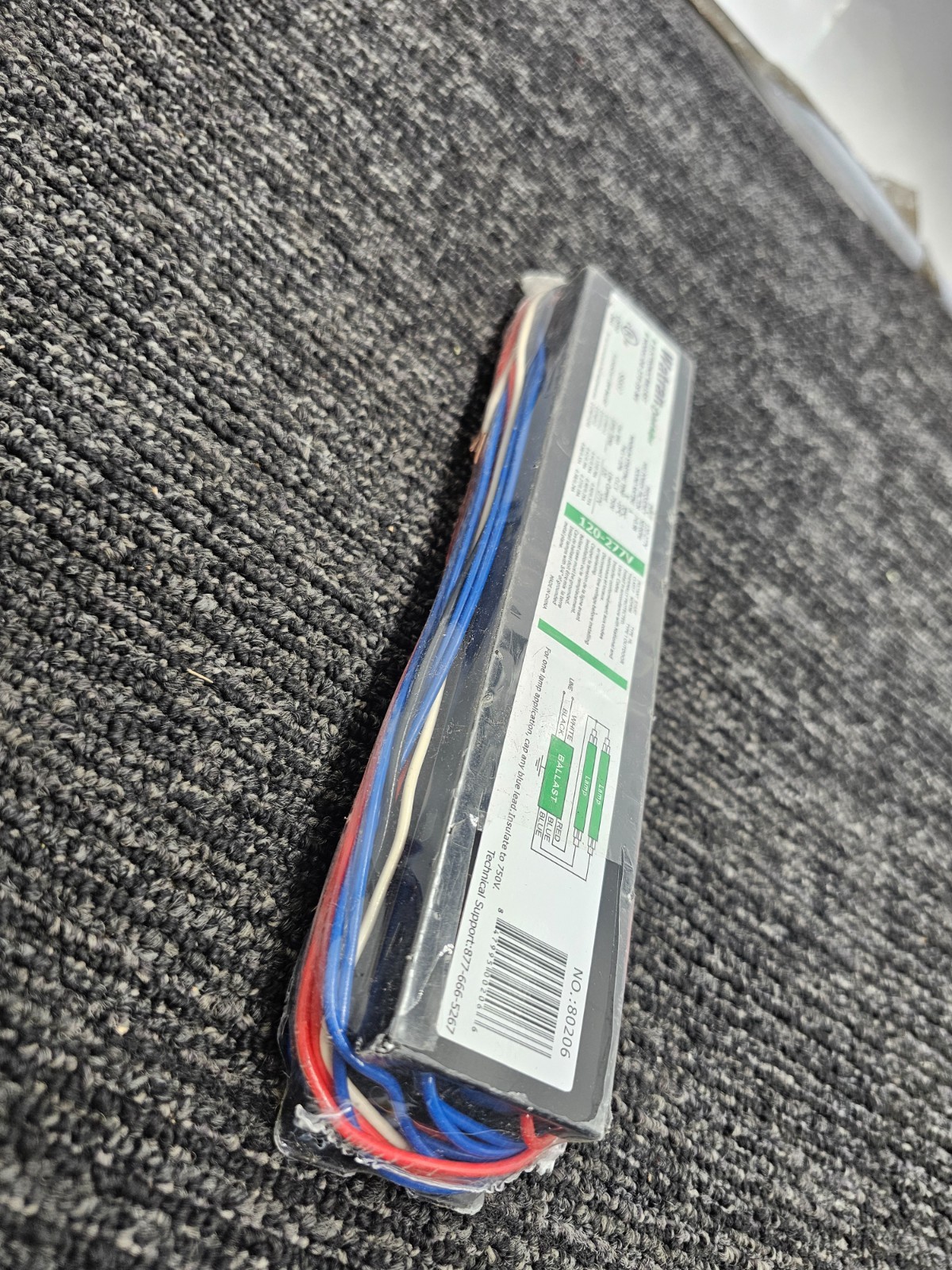 (QTY 3) Watran Deltek DB-275-IS-MV Electronic Ballast 120-277V Frequency 50/60Hz