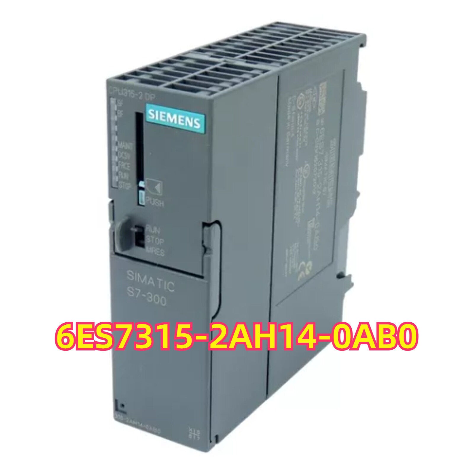 New Siemens 6ES7315-2AH14-0AB0 6ES7 315-2AH14-0AB0 1 Year Warranty Fast Shipping