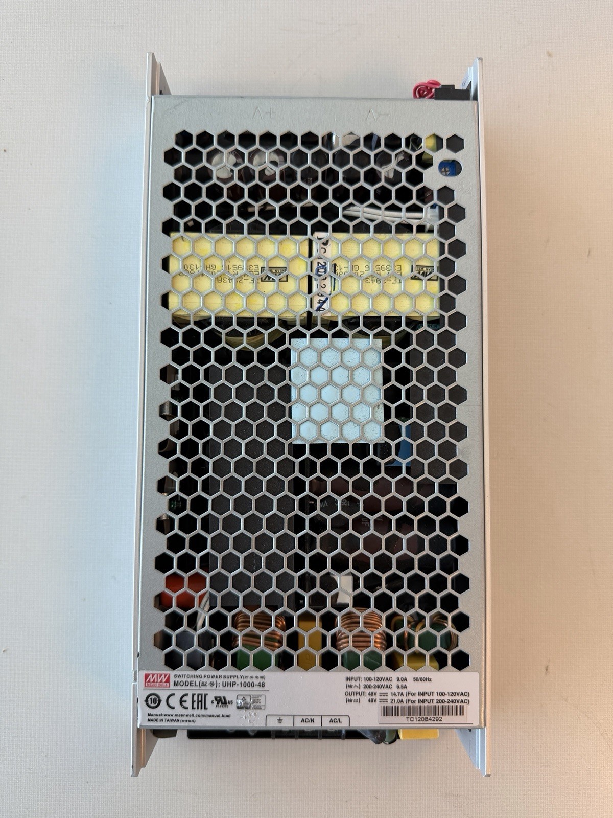 Mean Well UHP-1000-48 Switching Power Supply U-Ch 1008W 48V 21A PFC 90-264VAC