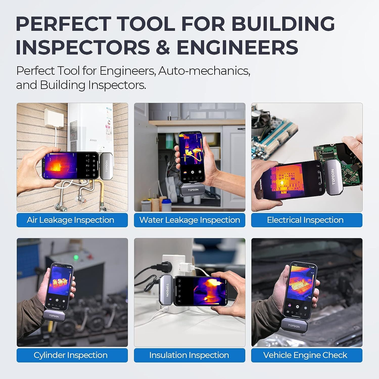 2026 TOPDON TC002 Infrared Thermal Imaging Camera IR Imager for IOS iPhone/iPad