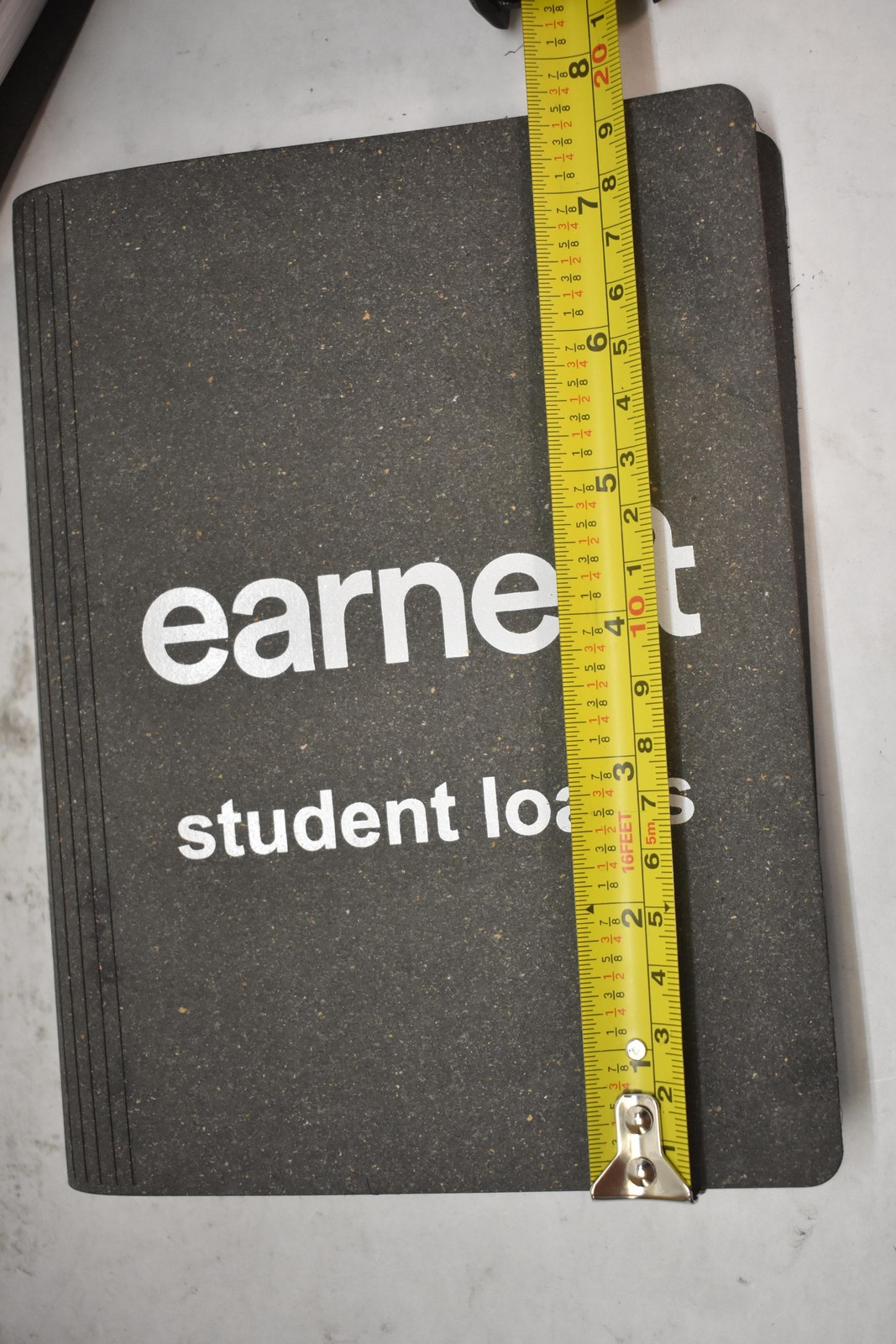 Lot Of 4 Branded Daily Use Binders Student Loans Black White Plastic Office