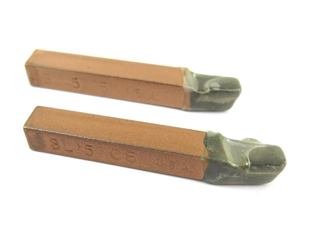 2pcs ACT BL-5 LH C5 Carbide Brazed Lathe Tool Bits 5/16″ x 5/16″ Shank