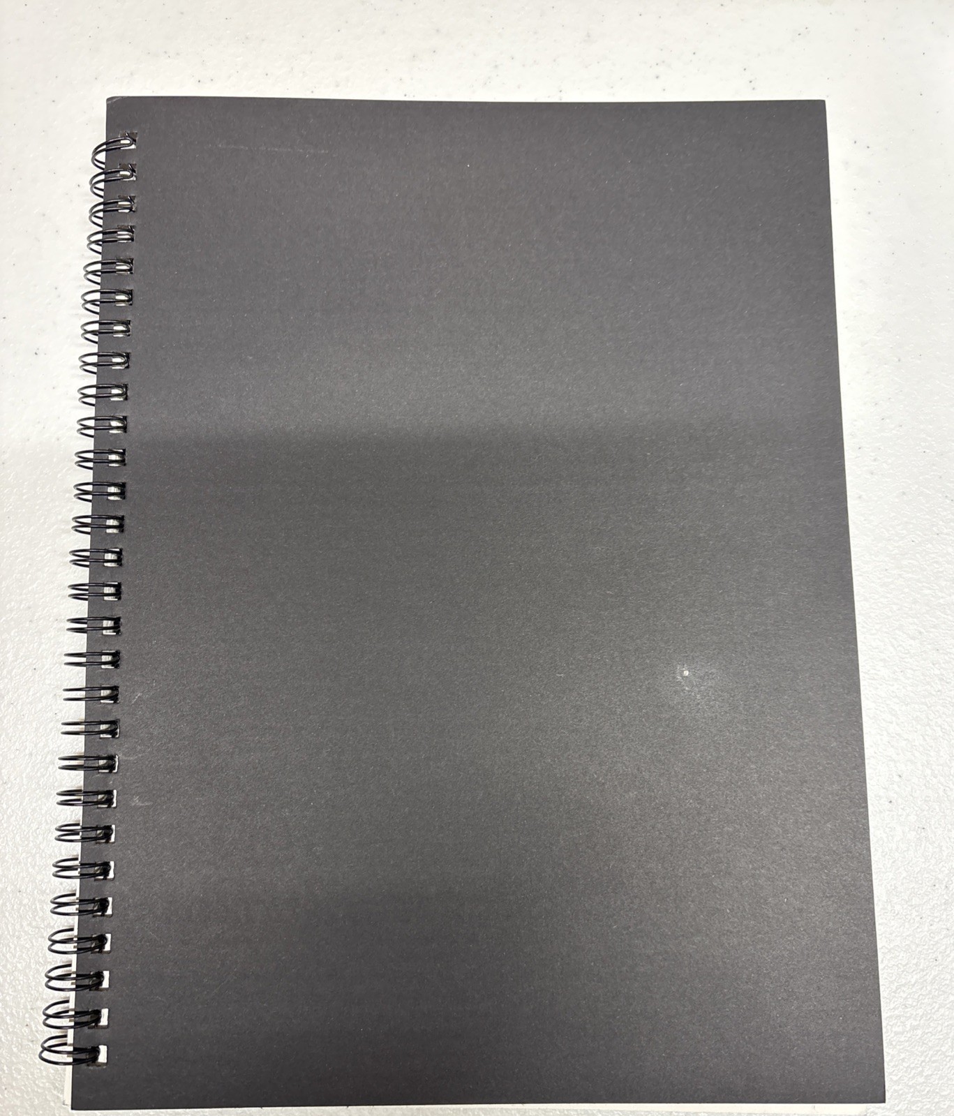 DSTELIN Blank Spiral Notebook 1-Pack Sketch book 100 Blank Pages
