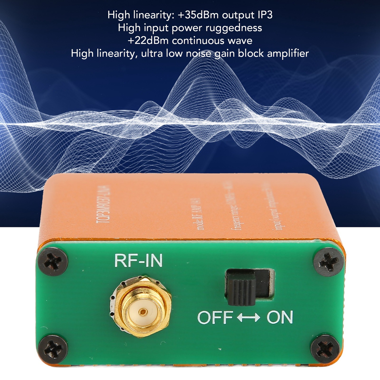 0.1 MHz‑6GHz Full Band Low Noise Amplifier 20dB LNA RF Power Preamplifier Fit❀