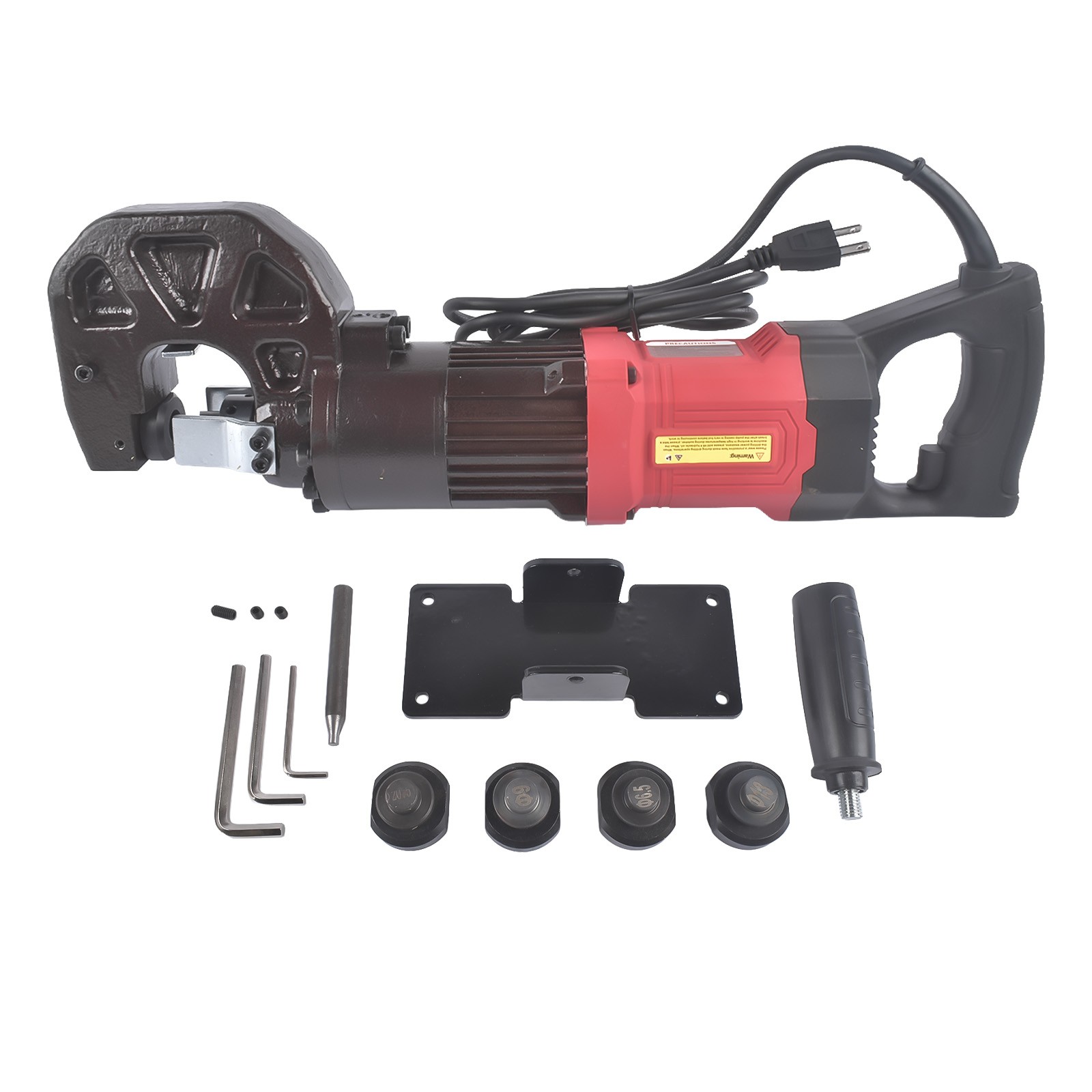 110V Electric Hydraulic Hole Puncher MHP20 22 Ton Punching Tool for Steel Copper