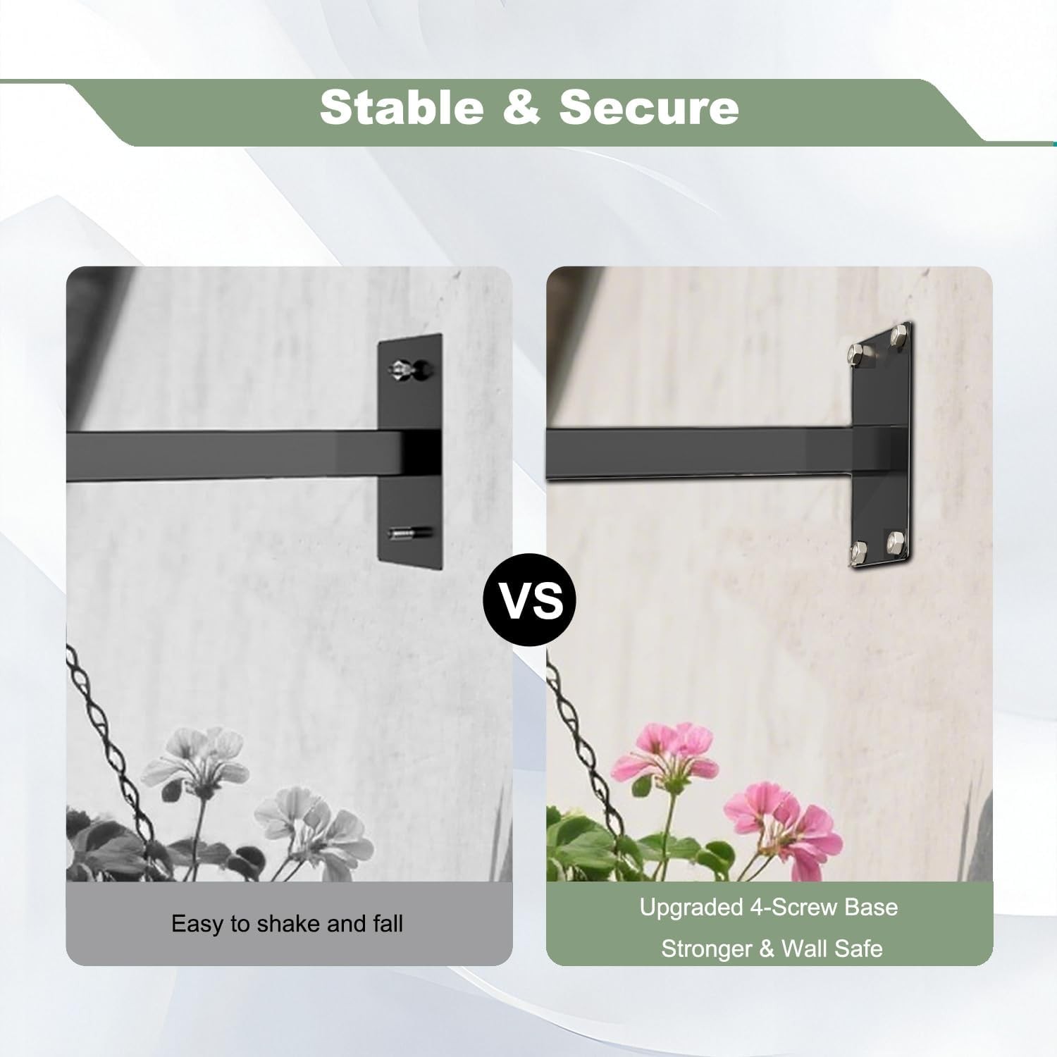 20″-28″ Scalable Hanging Sign Bracket, Sign Brackets Hanging Sign Outside