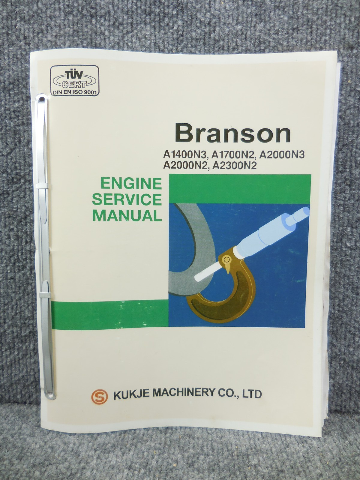 Branson A1700N2 A1400N3 A2300N2 A2000N3 A2000N2 Engine Service Repair Manual