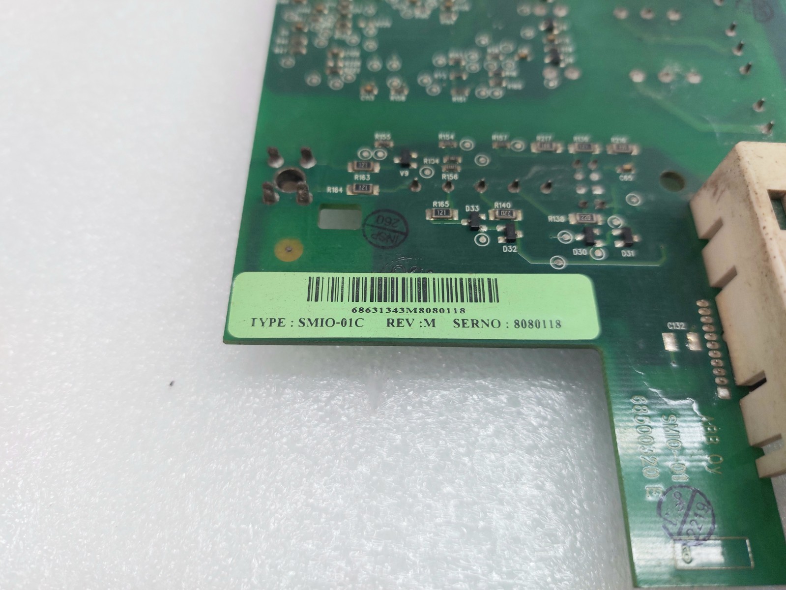 ABB smio-01c Rev: M CPU Motherboard 68500320 e