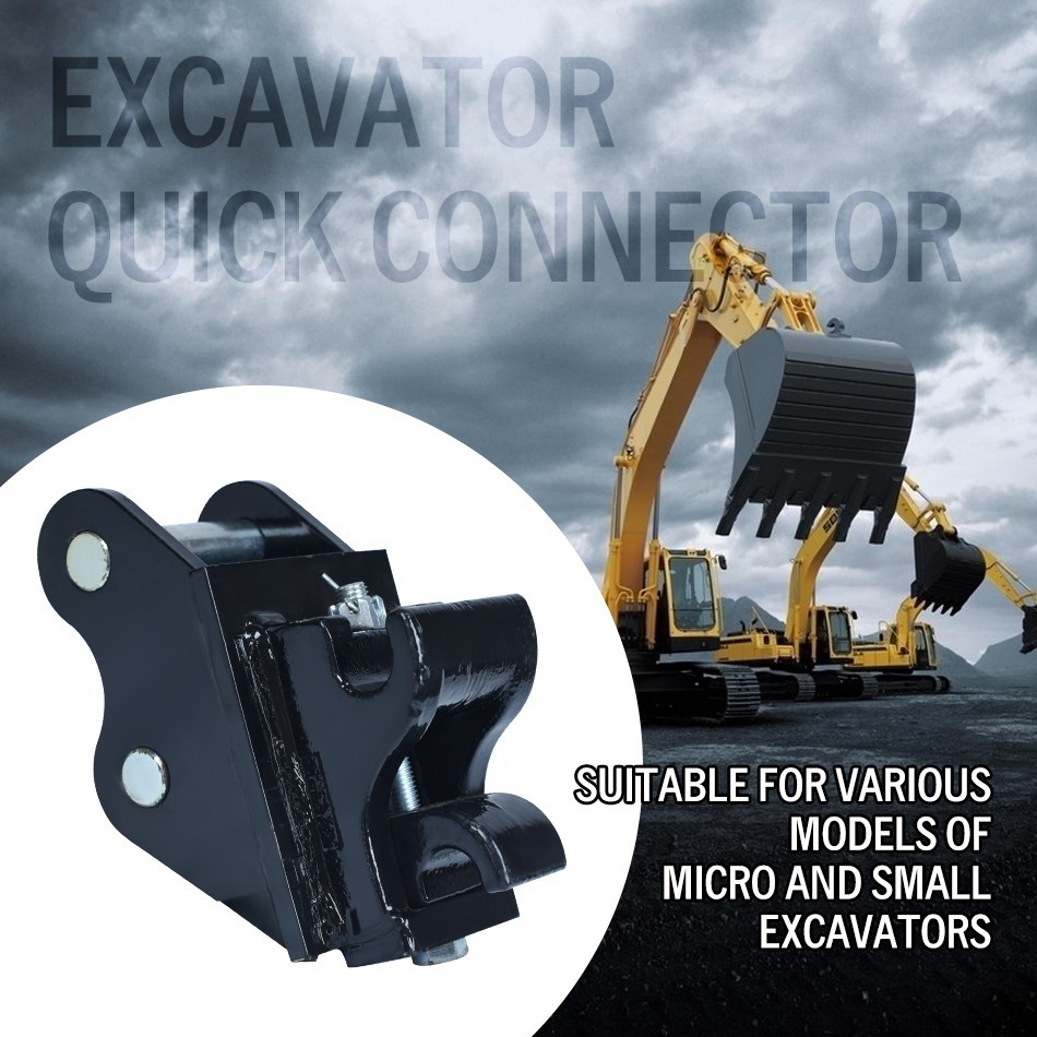 Quick Connect Hitch for 0.8-3T Mini Digger Mechanical Quick Change Coupler