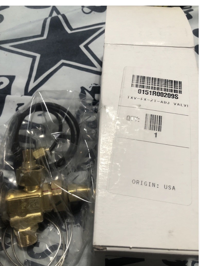 Amana-Goodman 0151R00209S Thermal Expansion Valve 2 Ton Fixed Adj Valve R-410A