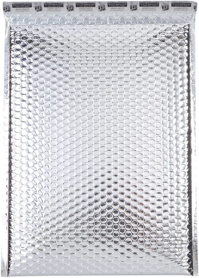 Thermal Bubble Mailer ( 6.5″ x 9″ ) Waterproof Insulated Shipping Bags, 100-Pack
