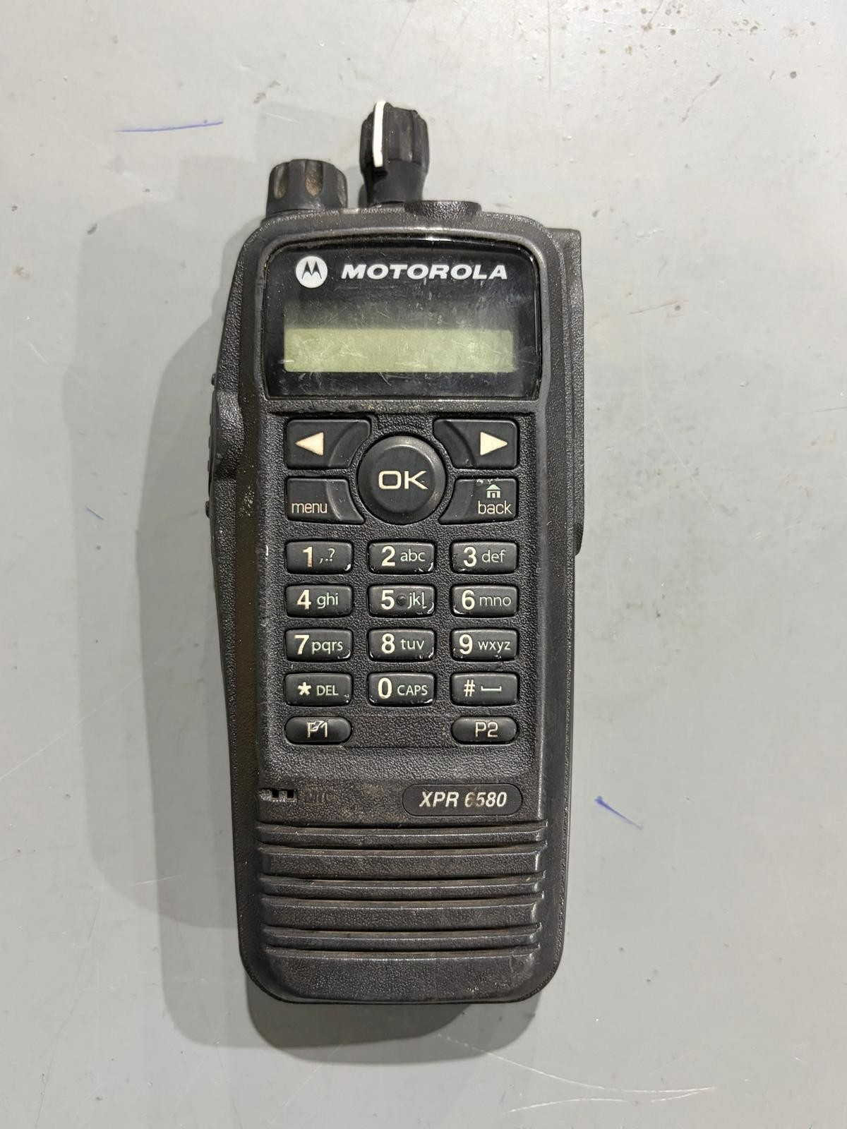 Motorola XPR6580 Digital 800/900 DMR MotoTrbo Radio AAH55UCH9LB1AN – Radio Only