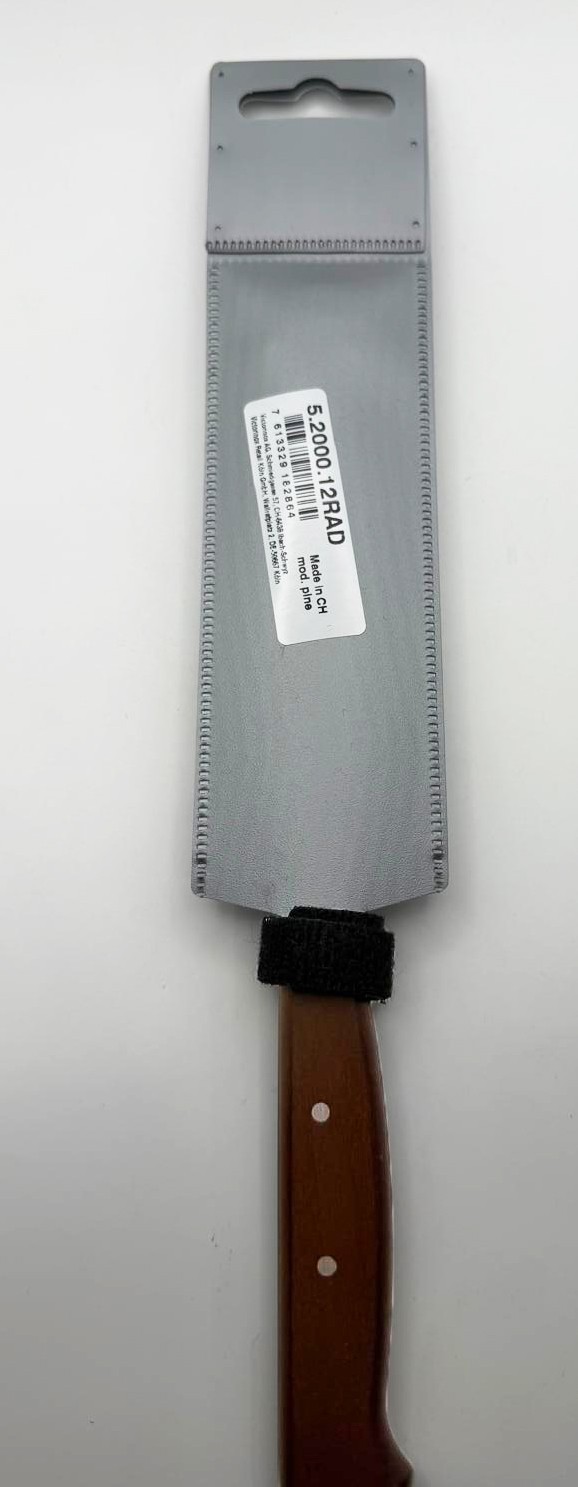 Victorinox Wood Chef Carving Knife 5in 12cm Pine Handle Brown Swiss 5.2000.12RAD