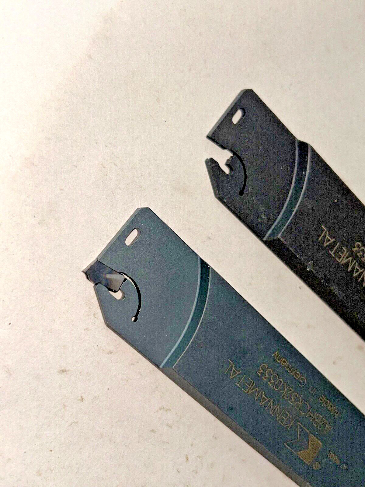 (2) Kennametal A2BHCR32K0333 Cut-Off Blades, used excellent condition