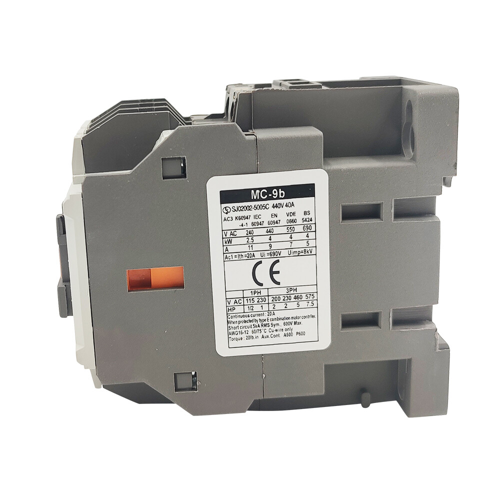 AC contactor 120V coil MC-9B 120V 9A 3P replace LS IS MC contactor MC-9b-11