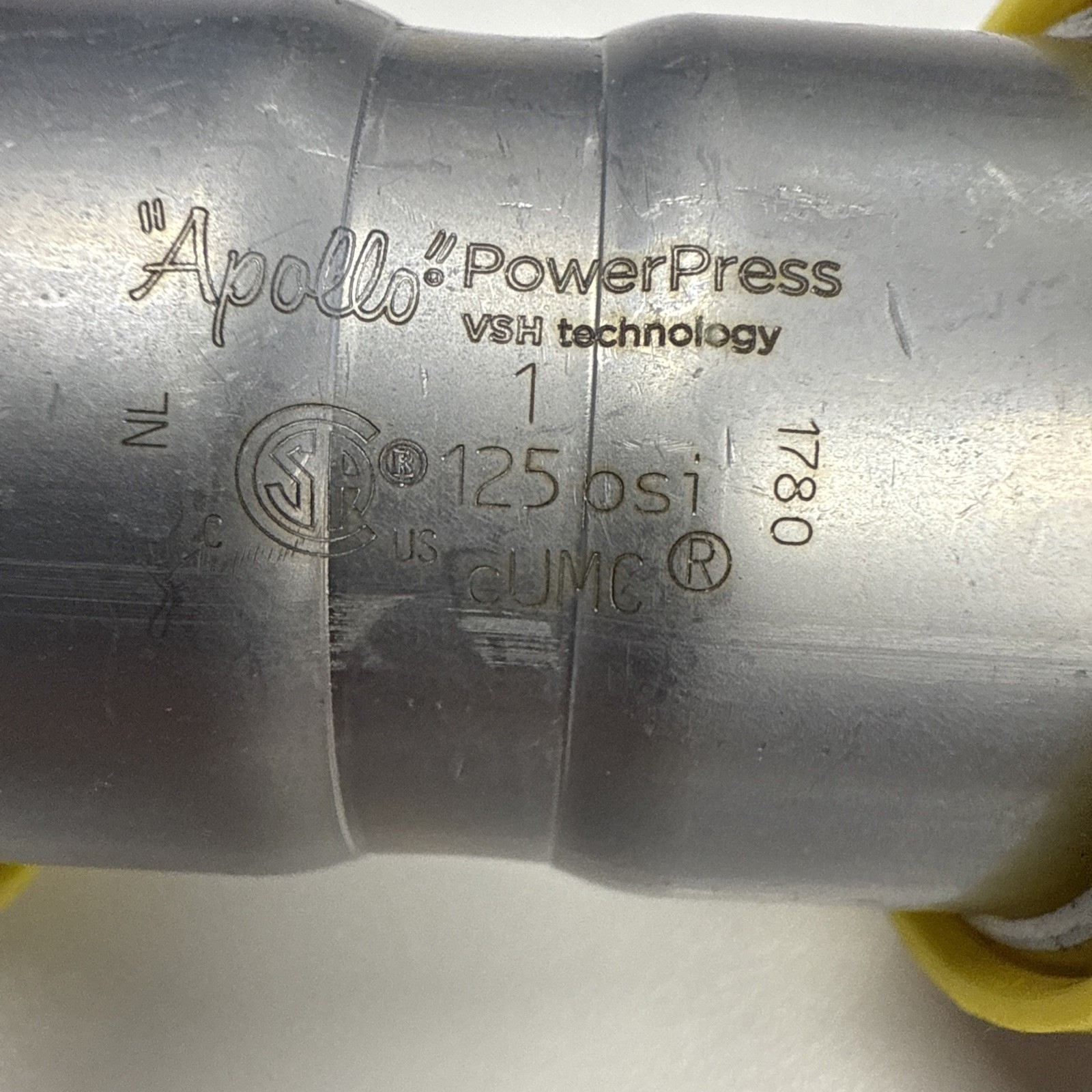 Apollo Powerpress Press Gas Coupling with Stop PWR7481311 – 1 inch – Pack of 8