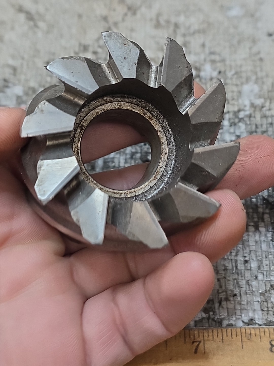 KEO 2.5 × 1.625″ M2 13.603 LD 10 Flute Shell Mill 1.0″ Arbor USED IN EX COND