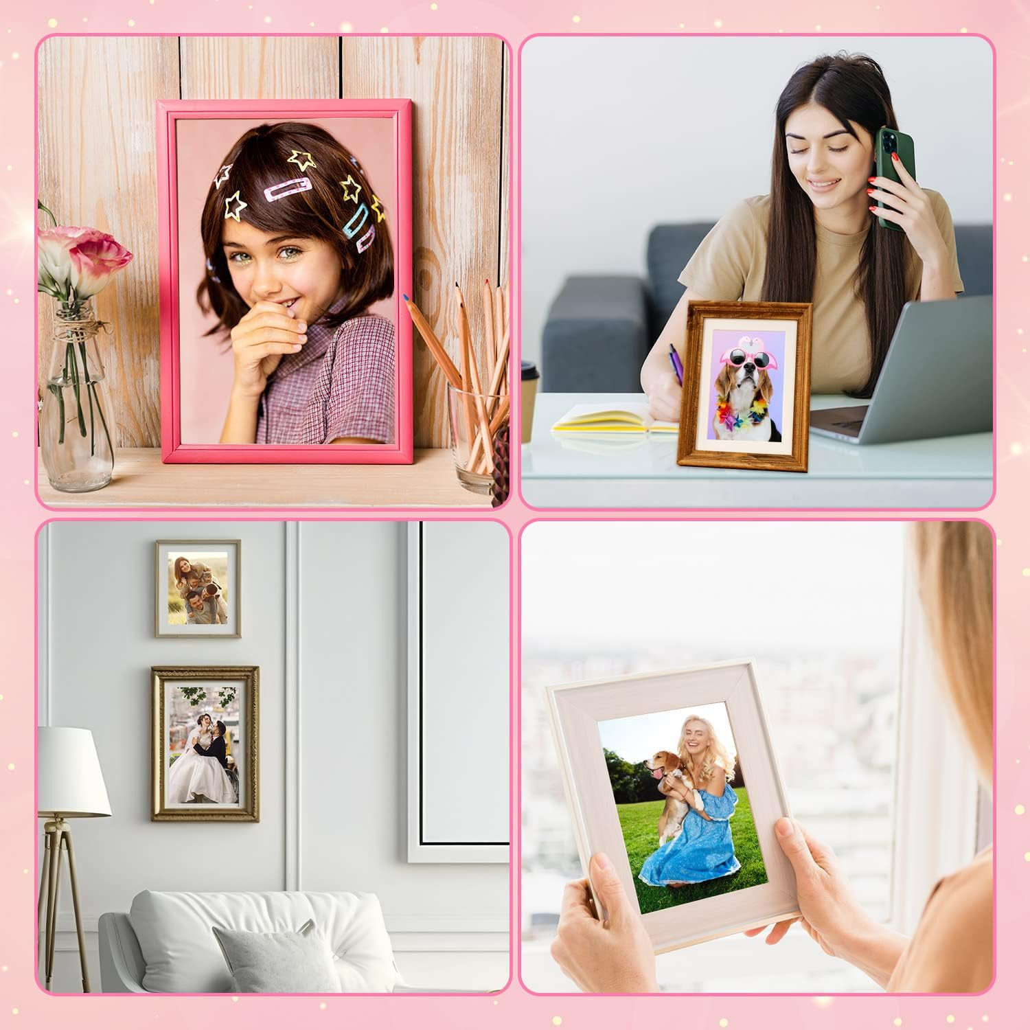 10 Pcs Aluminum Sublimation Blanks Heat, 6 X 8 Inches Metal Photo Blanks DIY Bla