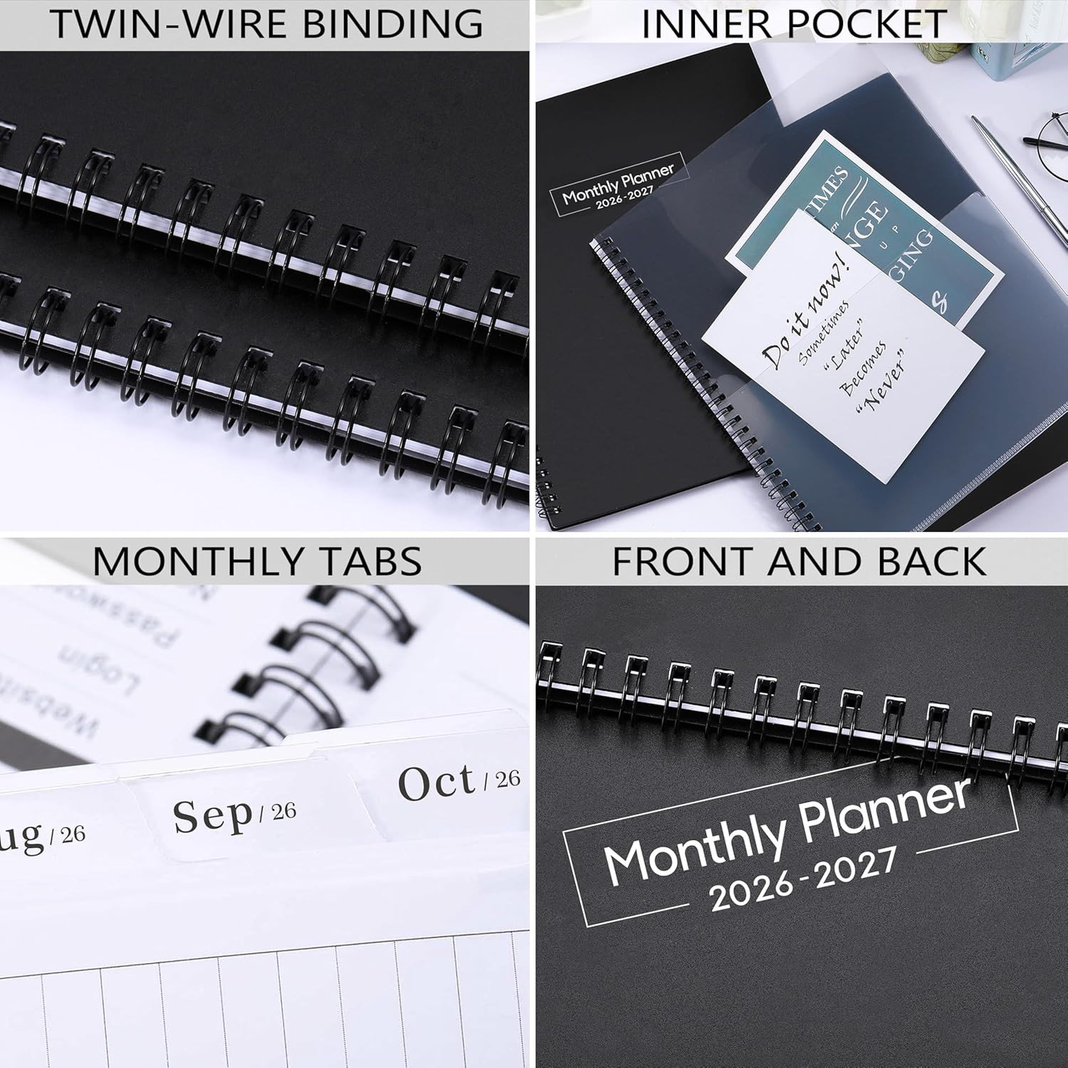 2026-2027 Monthly Planner – Monthly Planner from January 2026 to December 2027,