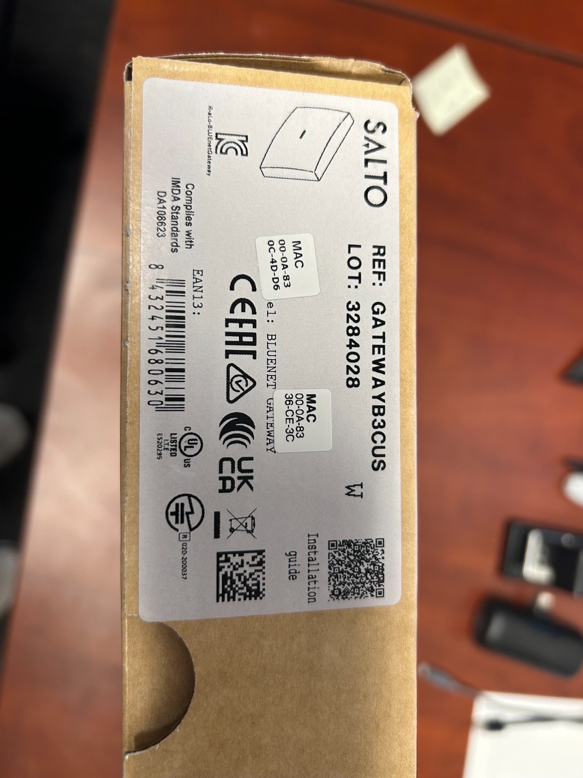 Salto GATEWAYB3CUS Brand new in the box