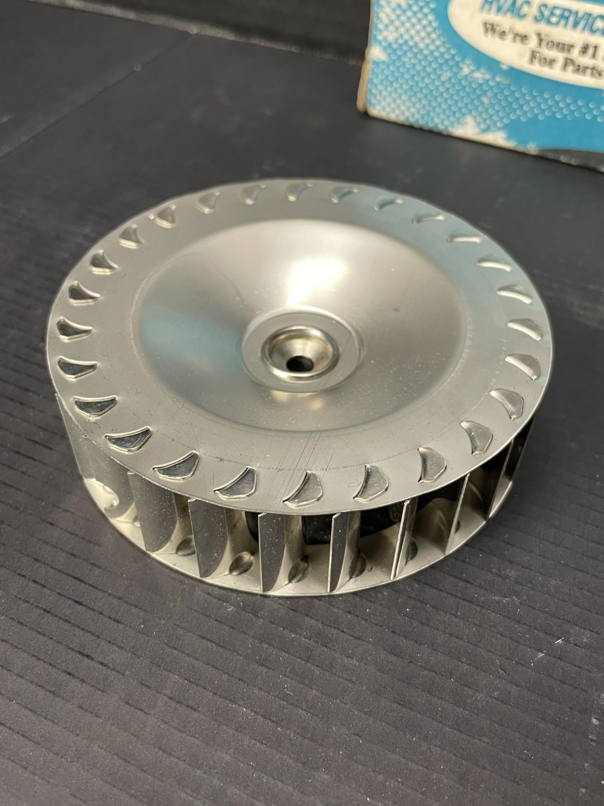 New Source 1 026-32623-700 Stainless Steel Blower Wheel 4″ X 1″ CCW 1/4″ Bore