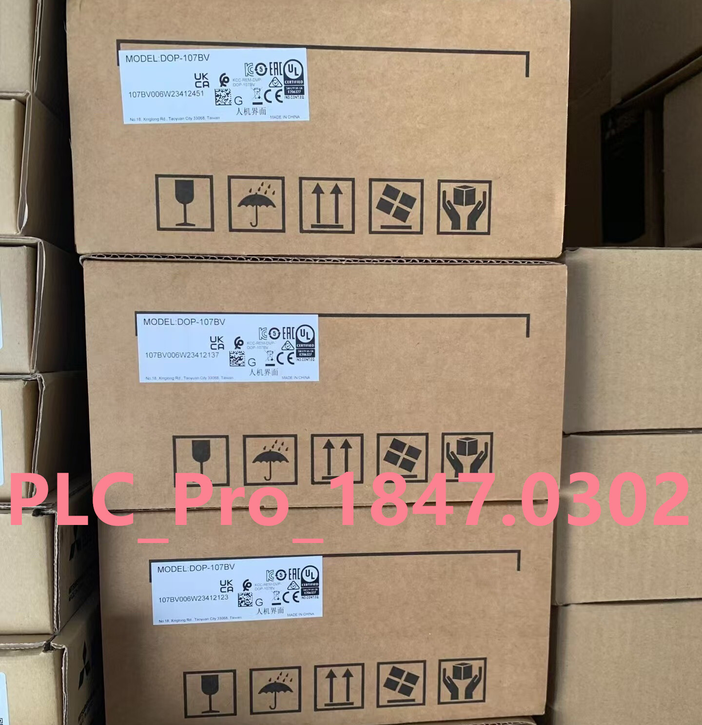 1PCS NEW DELTA 7 inch DOP-107BV HMI Touch Screen Fast delivery