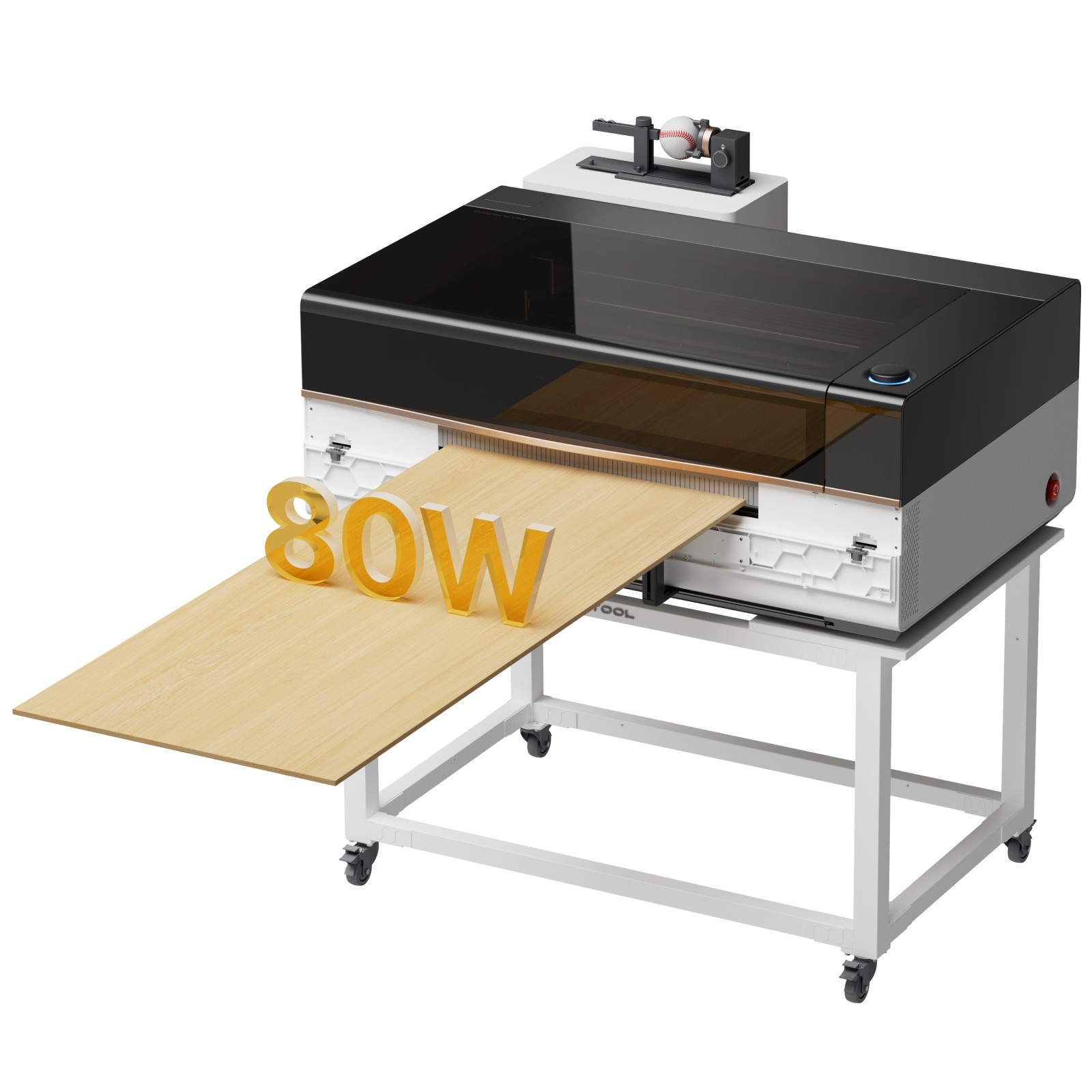 xTool P3 Laser Engraver and Cutter, Class I Laser Engraver 80W, Versatile Bundle