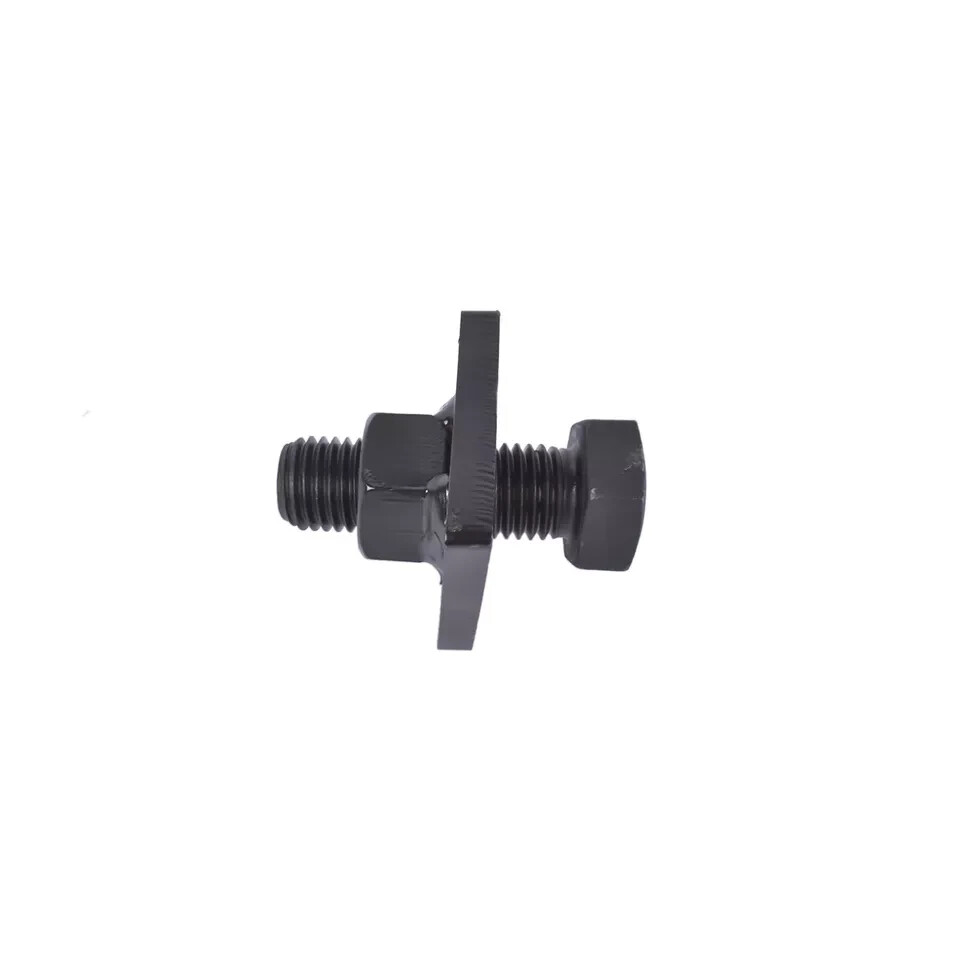 8000LB Hub & Spindle Kit 8 x 6.5 Lug Shipping Container Bolt-on Wheels Black