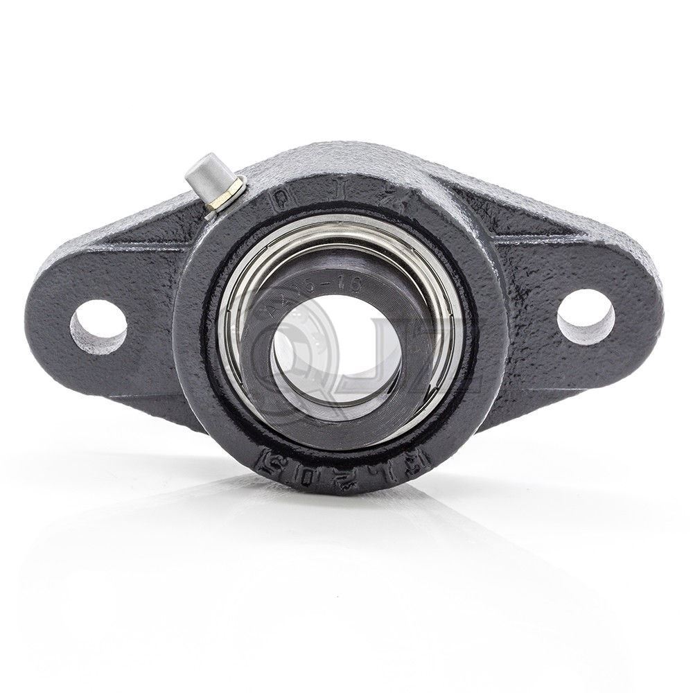 1 1/4 in 2-Bolts Flange Cast Iron SAFL206-20 Mounted Bearing SA206-20+FL206