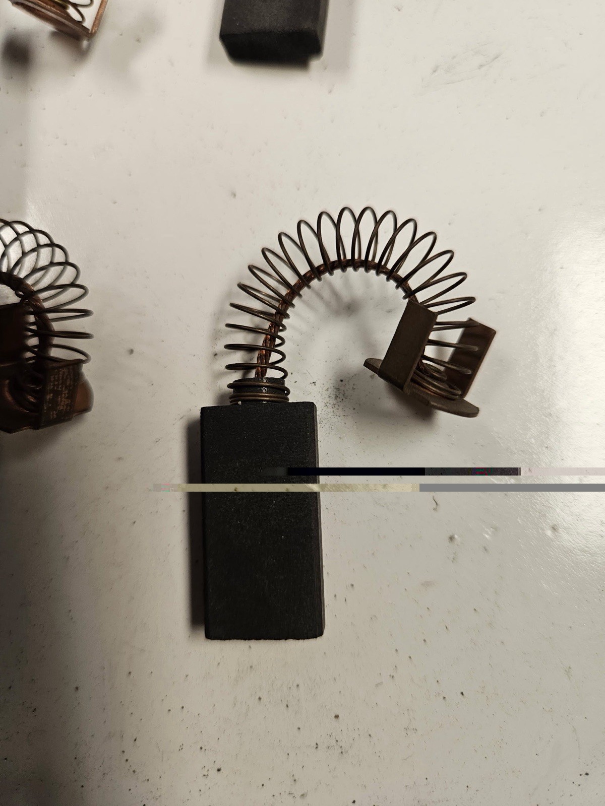 SET OF 2 NO NAME CARBON MOTOR BRUSH E27 E49 .510” WIDTH .235” THICK